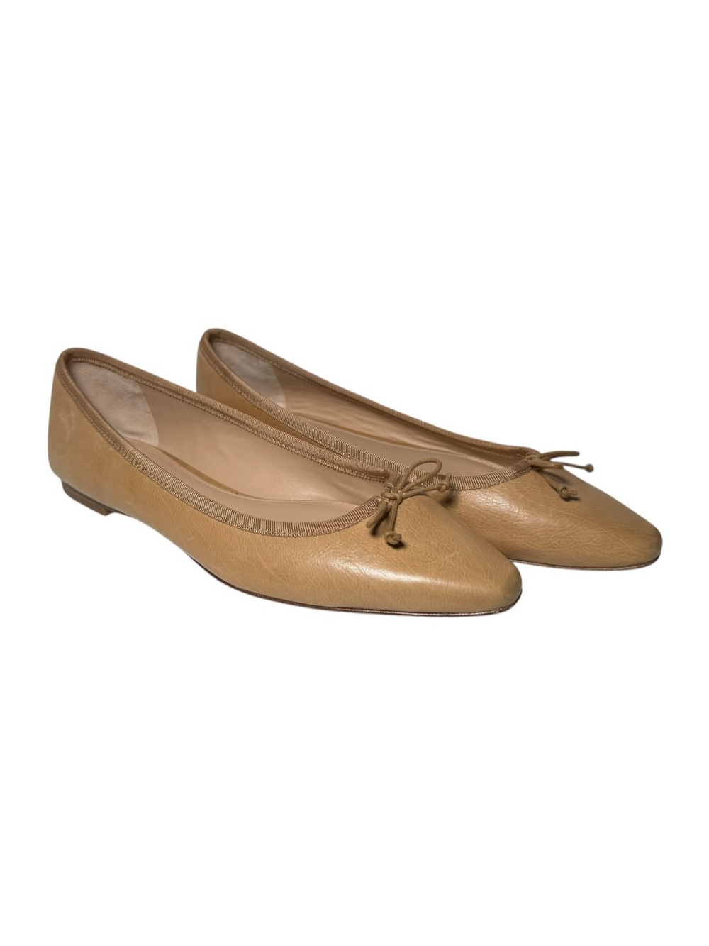 Veronica Beard Catherine Ballet Flats Rare size 5 tan $350